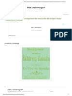 AKHIROU ZAMAAN - Site de Lecture Et de Téléchargement de Khassaides de Serigne Touba Transcrits en Francais