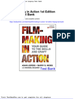 Filmmaking in Action 1st Edition Leipzig Test Bank