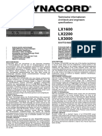 Lxserie Datenblatt