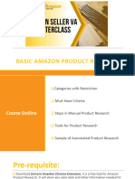 Basic Amazon Product Research
