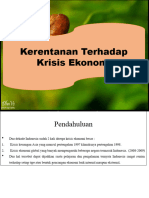 Kerentanan Ekonomi Bab V