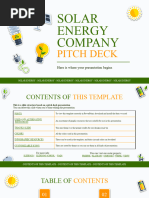 Solar Energy Company Pitch Deck by Slidesgo