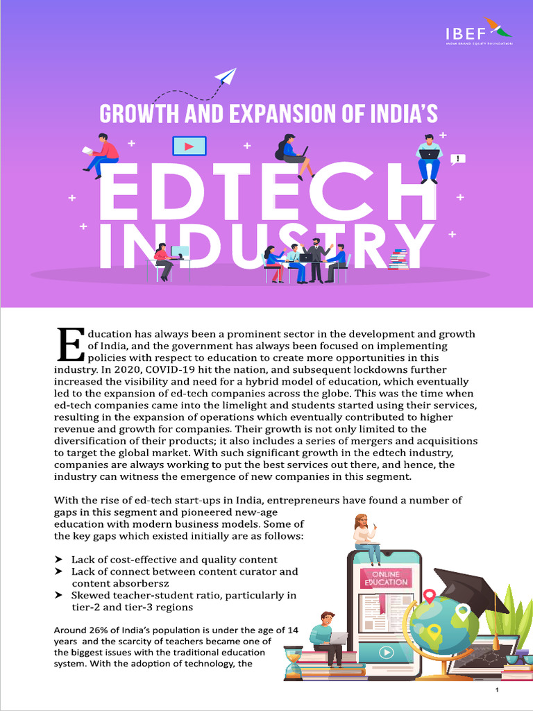 Ed Tech Industry | PDF