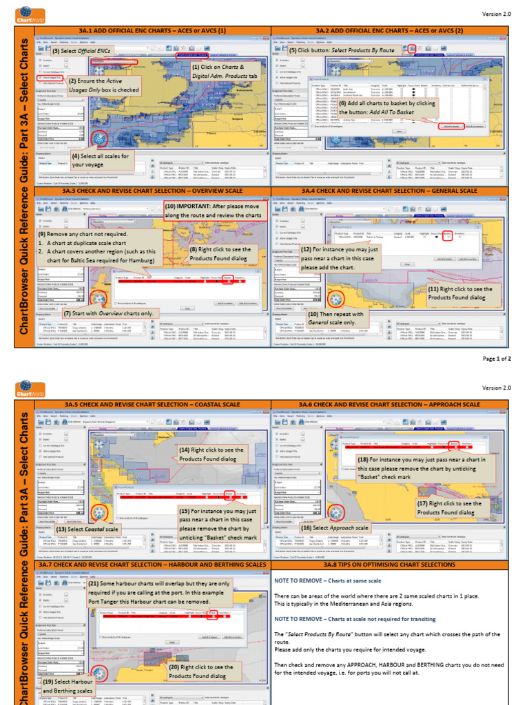 3A - ChartBrowser Quick Reference Guide - v2 0 - Select - Charts | PDF
