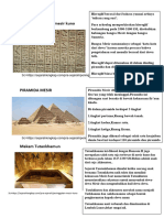 Tugas Sejarah Seni Rupa Timur Peninggalan Karya Mesir PAPER 2