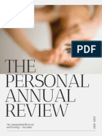 Annual Personal Review Template