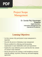 Project Scope Management