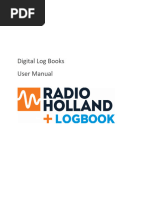 RH - Log Books - User Manual