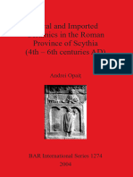 Local and Imported Ceramics in The Roman Province of Scythia (4th-6th Centuries AD)