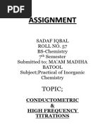 Conductometry