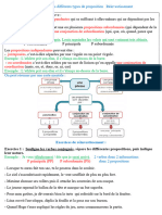 04 Juin 2020 Grammaire Les Différents Types de Propositions