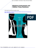 Financial Institutions Instruments and Markets 8th Edition Viney Solutions Manual