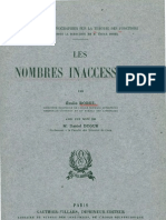 Les Nombres Inaccessibles _Borel -1952