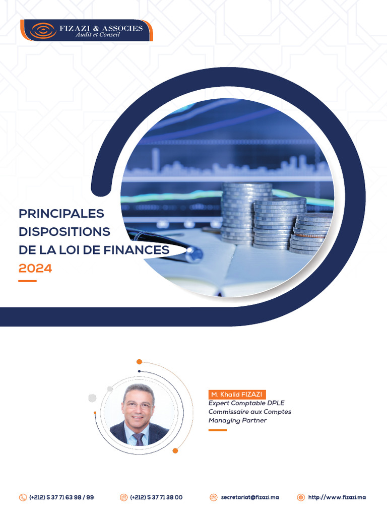 Dispositions de la Loi de Finances 2024 | PDF | Taxe sur la valeur ...