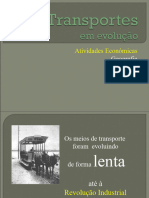 Evolução Transportes