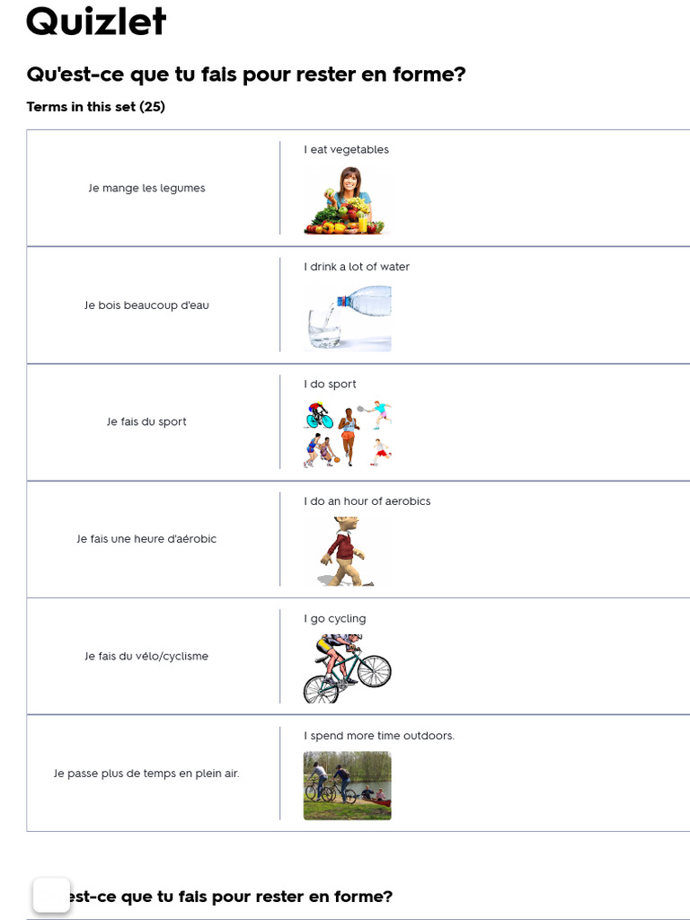 Rester en forme : conseils pratiques | PDF