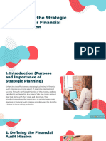 Optimizing The Strategic Planning For Financial Audit Mission