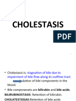 Cholestasis - Histopathology