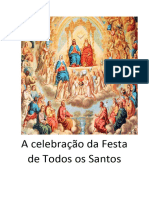 A celebração da Festa de Todos os Santos