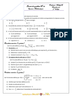Devoir de Synthèse N°1 - Math - 3ème Informatique (2010-2011) MR Nobbigh D