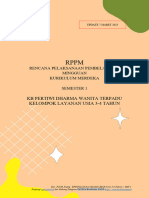 RPPM - KB Pertiwi Semester 1