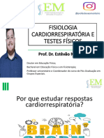 Fisiologia Cardiorrespiratória e Testes Físicos