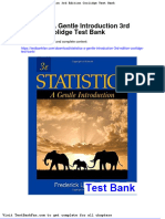 Statistics A Gentle Introduction 3rd Edition Coolidge Test Bank