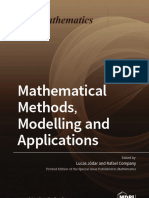 Mathematical Methods Modelling and Applications