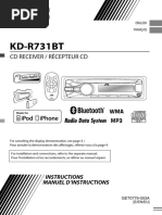 Mode D'emploi JVC KD-R731BT Wiring Diagram