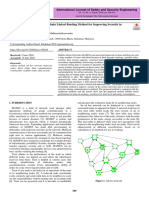 International Journal of Safety and Security Engineering: Received: 5 June 2020 Accepted: 16 July 2020