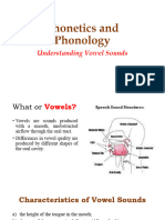 Phonetics and Phonology