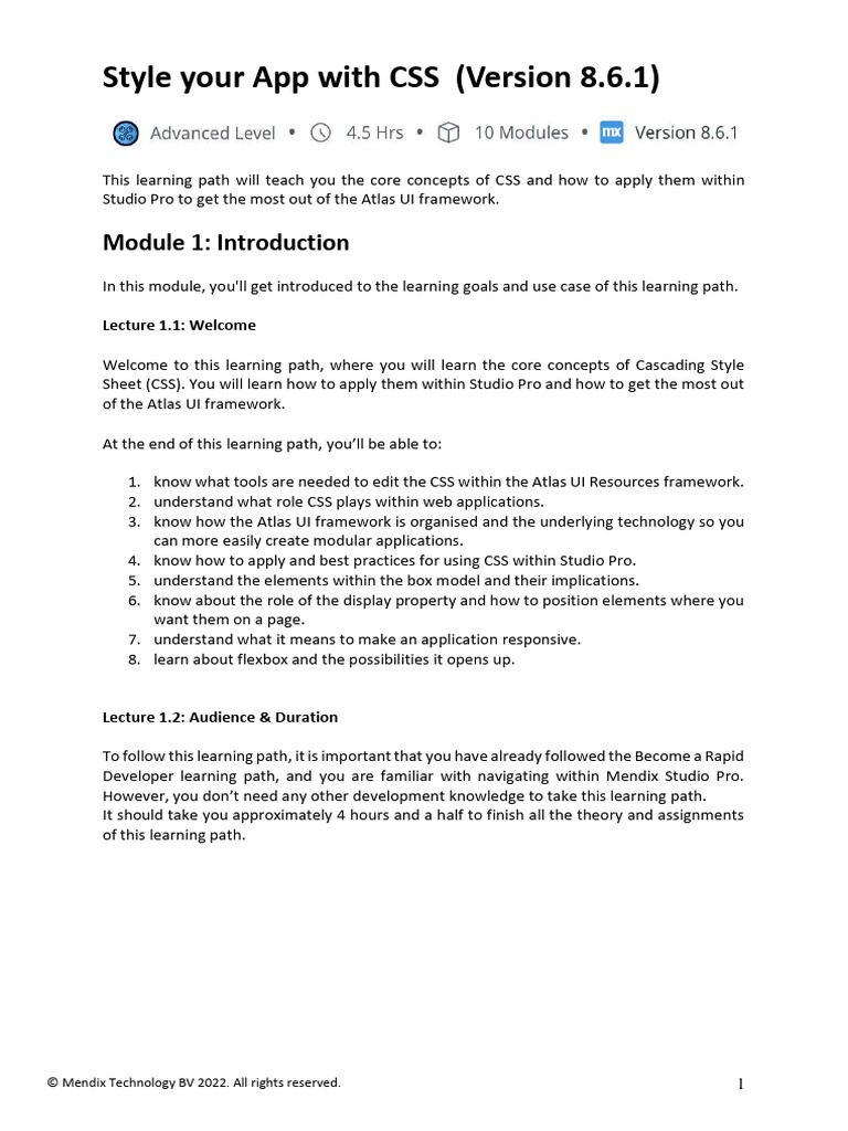 Style Your App With CSS | PDF | Html | Html Element