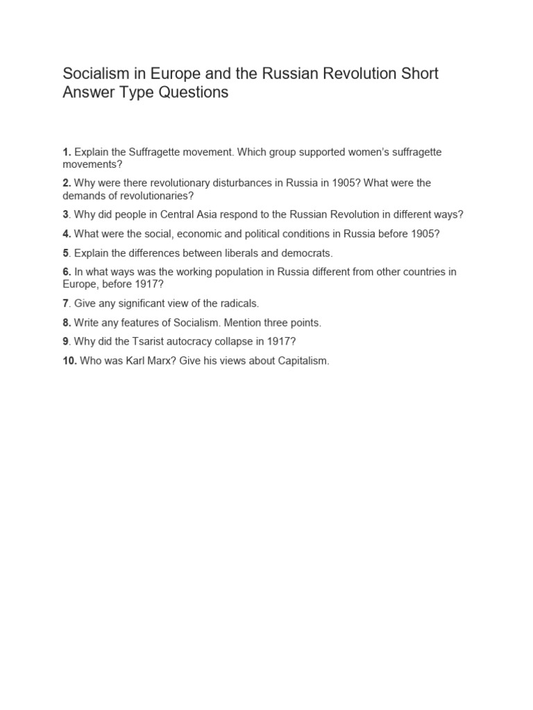 What Is Government Short Answer Type Question