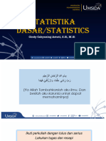 Ukuran Pemusatan Dan Penyebaran Data