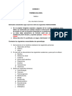 Tarea I Unidad I Farmacologã A