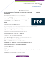 NCERT Solutions For Class 9 Maths Chapter 10 Circles