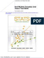 Stats Data and Models Canadian 2nd Edition de Veaux Test Bank