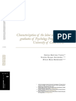 Characterization of The Labor Skills of The Graduates of Psychology Program at The University of Costa CUC