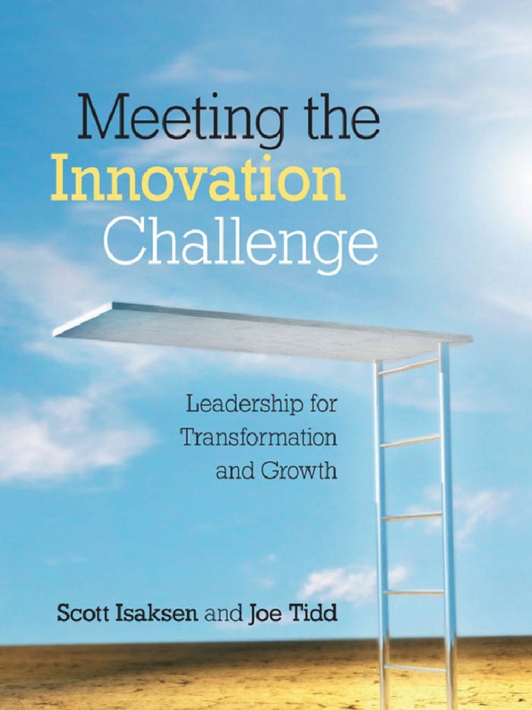 Meeting The Innovation Challenge Creativity Leadership