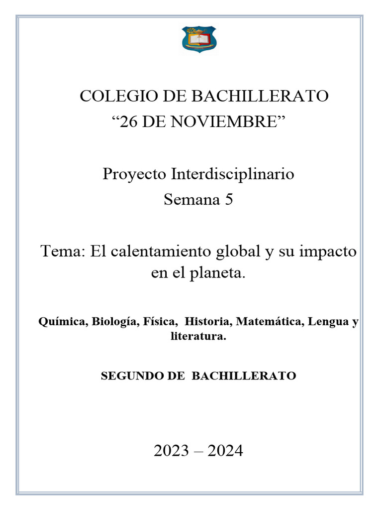 Impacto del Calentamiento Global en 2023 | PDF | Biodiversidad | Cambio ...