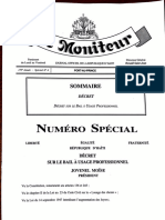 Moniteur Bail A Usage Professionnel - Decret Du 9 Avril 2020