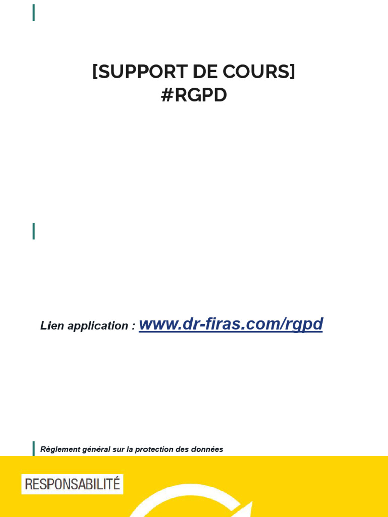 Guide complet sur le RGPD en PDF | PDF