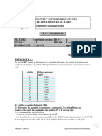 Budget Des Approvisionnements