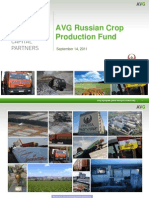 AVG Russian Crop Production Fund Presentation