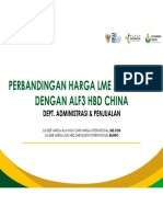 Perbandingan Harga Aluminium Aloy & Harga AlF3 HBD China Terakhri