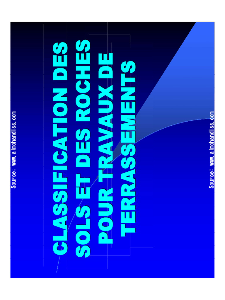 Classification des sols et roches naturelles | PDF | Limon | Roche ...
