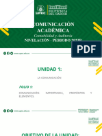 Folio 1. Comunicación Académica - Contabilidad y Auditoría