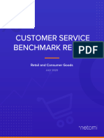 Customer Service Benchmark Report