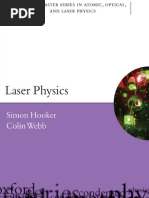 Laser Physics by S. Hooker and C. Webb - Oxford University Press (2010)