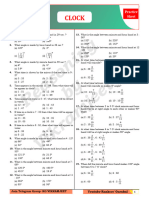 Clock (Practice Sheet) Updated - PDF